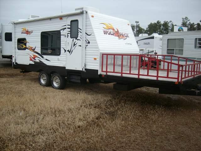 Used 2007 Forest River Cherokee 18DFWP Travel Trailer Toyhauler For Sale
